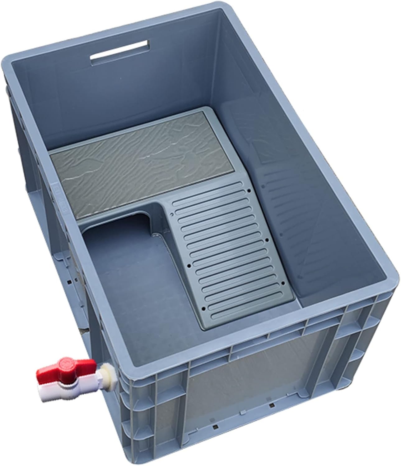 模写/狩野山雪/墨景山水之図/桐題箱付/布袋屋掛軸HF-479 道具 ] - 道具